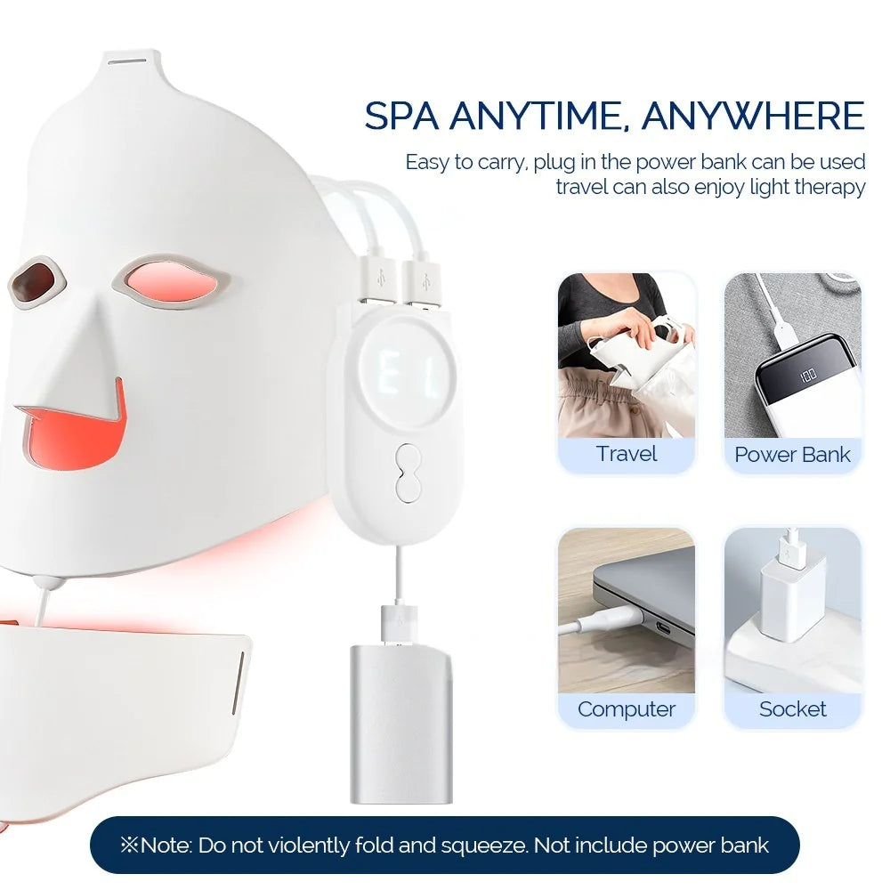 Lucenne LED-Maske – Detailansicht
